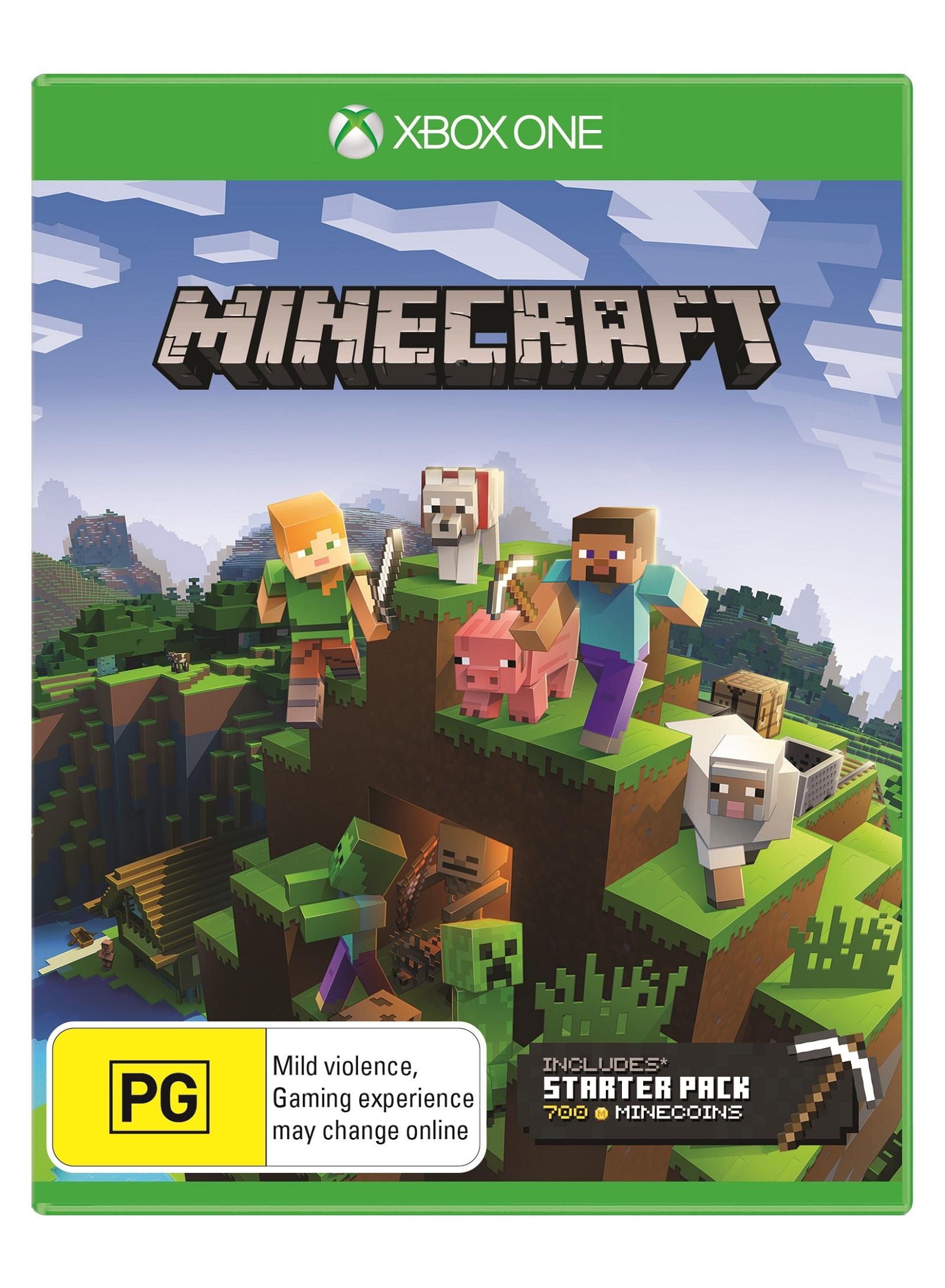 minecraft xbox one and pc