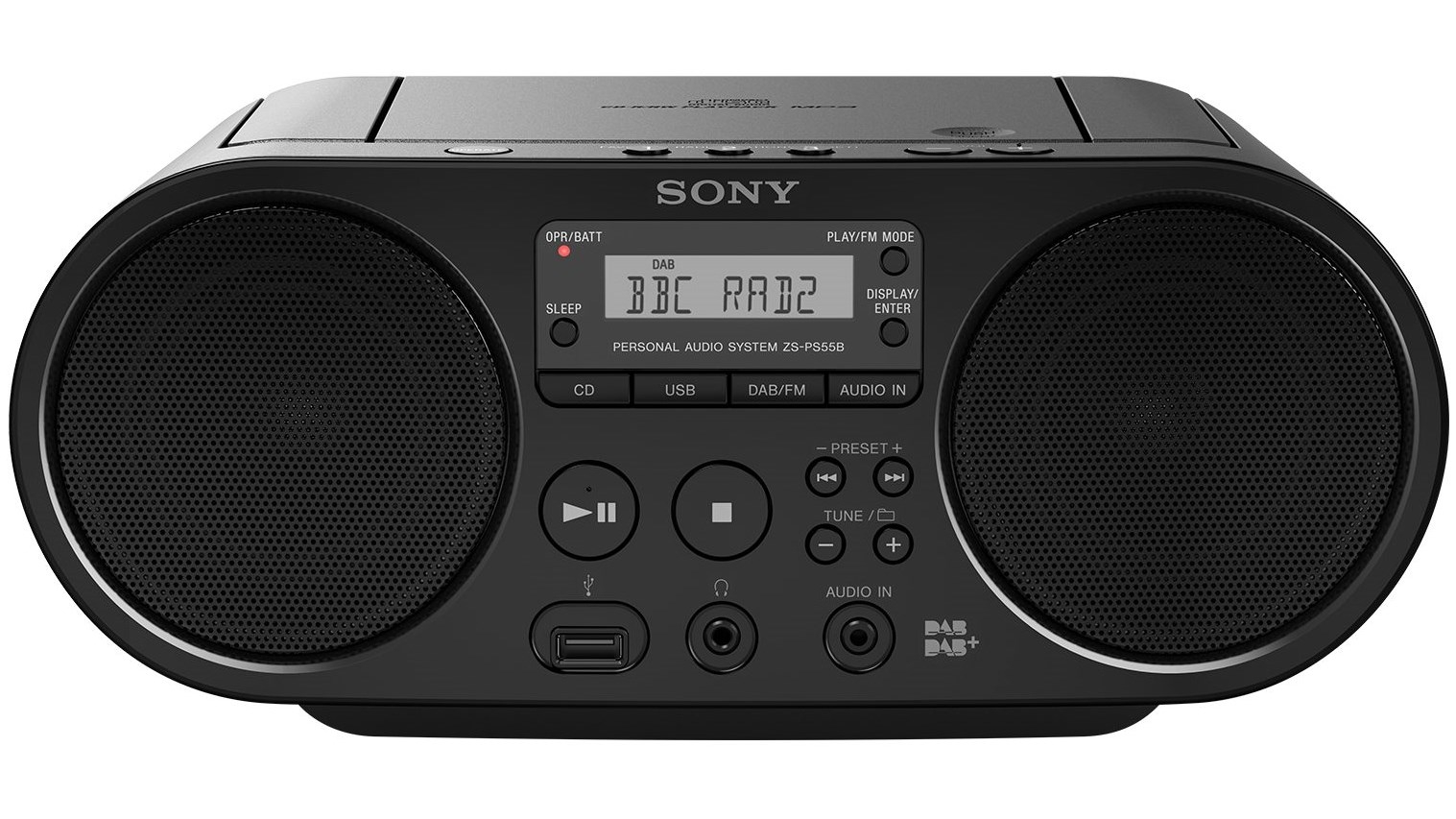 Sony CD Boombox Portable DAB+/FM Radio 