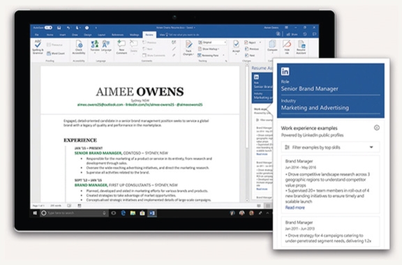 Microsoft office 2016 software