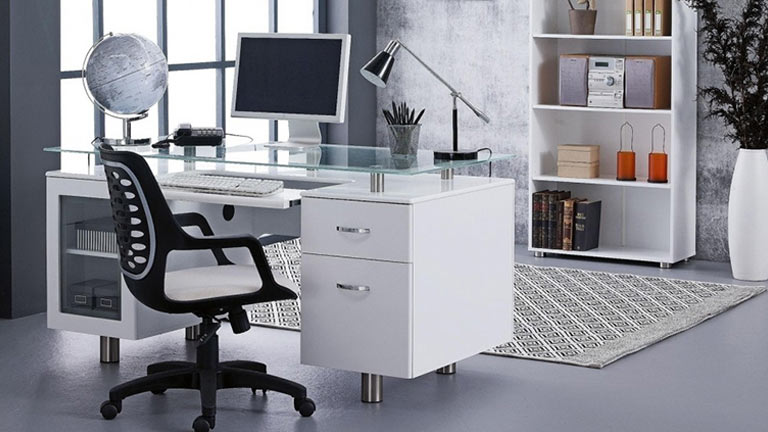 huge home office desk