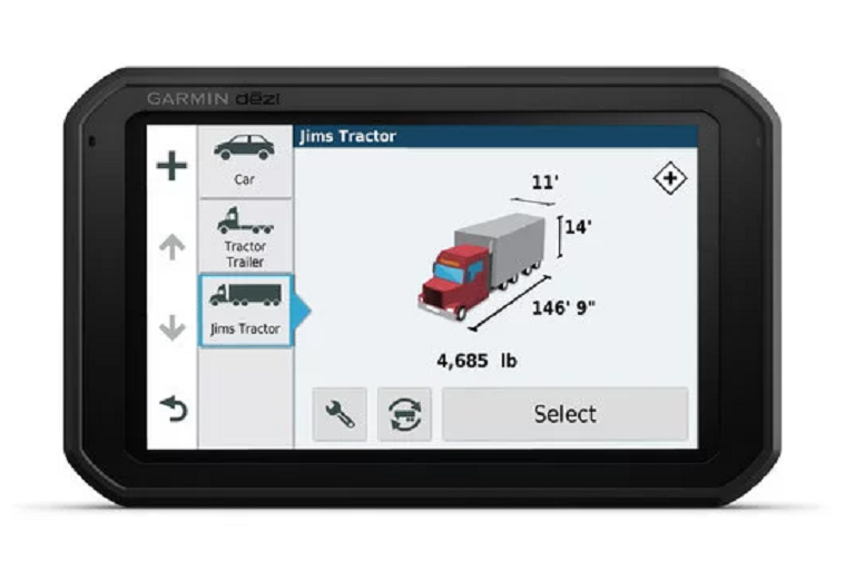 garmin dezl 780 ifta