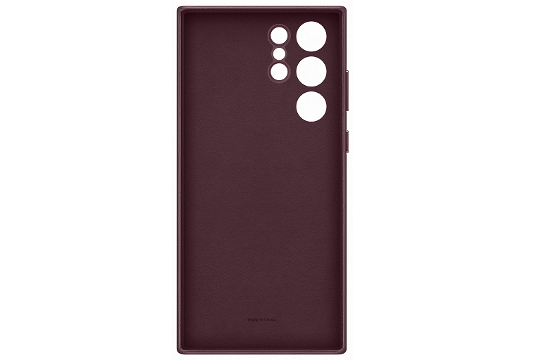 Cheap Samsung Galaxy S22 Ultra Leather Cover Burgundy Harvey Norman AU