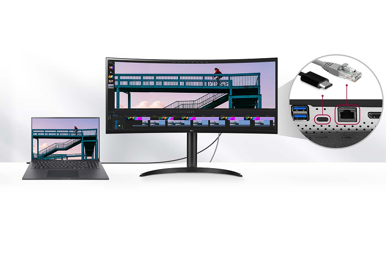 Buy LG 34inch UltraWide QHD Curved Monitor Harvey Norman AU