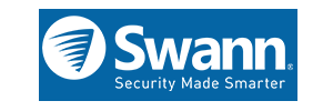 Swann 2-Pack 1080p Wire-Free Outdoor Security Camera - White 1 Logo