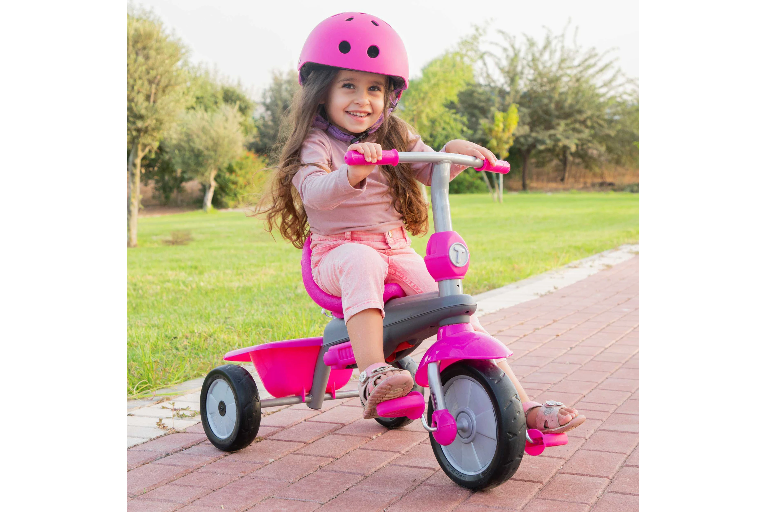 smartrike 3 in 1 tricycle carnival pink