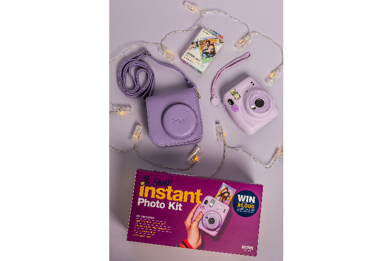 Instax Mini 11 Oh Snap! Instant Photo Kit - Lilac Purple 4 2