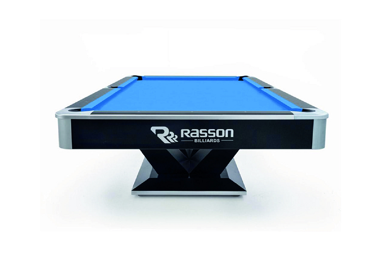 Buy T and R Sports Rasson 8ft Victory II Plus Competition Pool Table Black and Blue Harvey