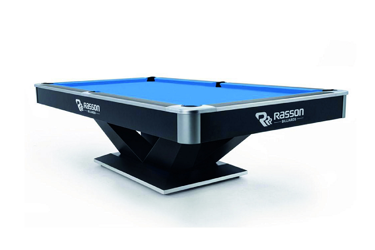 Buy T and R Sports Rasson 8ft Victory II Plus Competition Pool Table Black and Blue Harvey