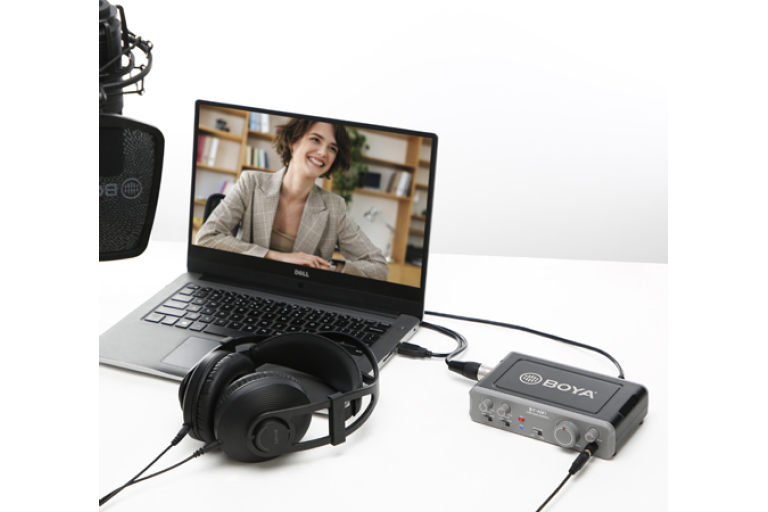 Buy Boya BYAM1 DualChannel Audio Mixer Harvey Norman AU