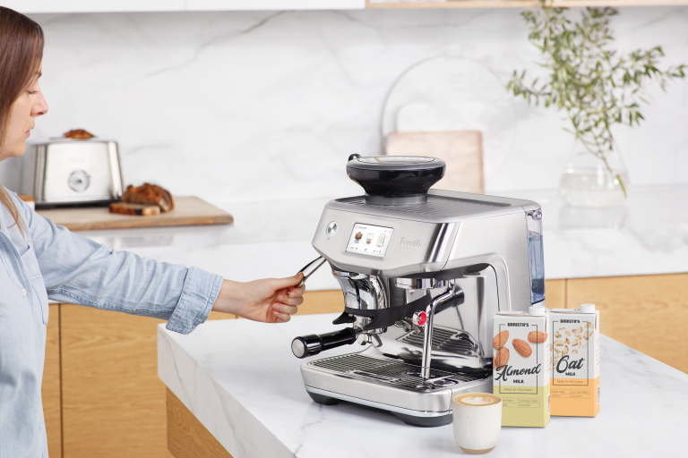 Buy Breville the Barista Touch Impress Coffee Machine Brushed