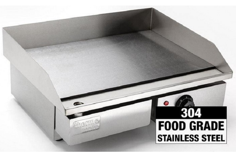 Buy THERMOMATE Commercial Electric Flat Griddle Large 55x45cm 10A