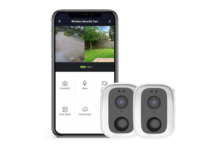 Buy Connect Smart Home 2 Pack Outdoor Security Camera Harvey Norman AU