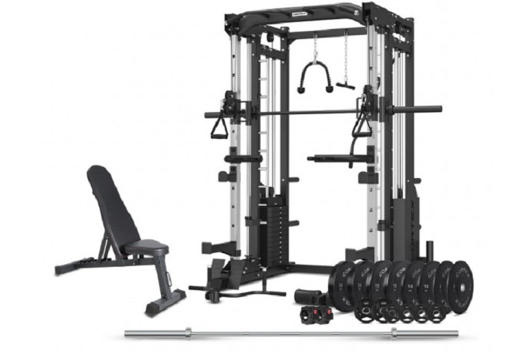 Buy Cortex 6in1 Power Rack Smith and Cable Machine Weight Plate