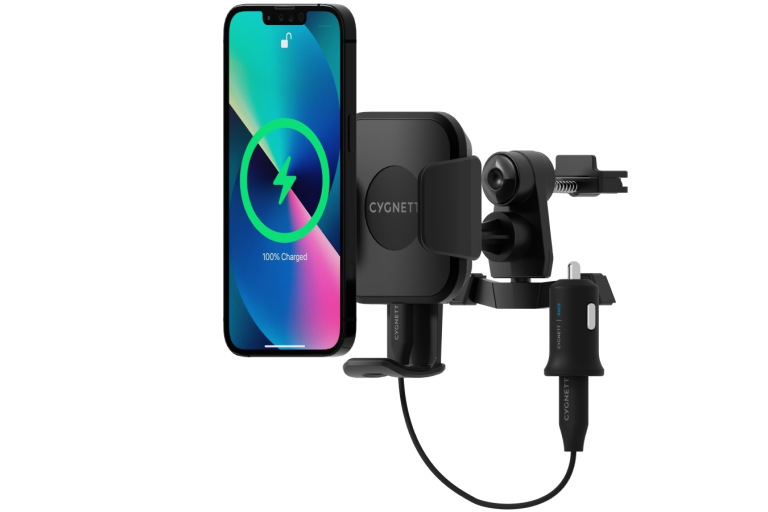 Buy Race 10W Wireless Vent Car Charger + QC 3.0 Car Charger