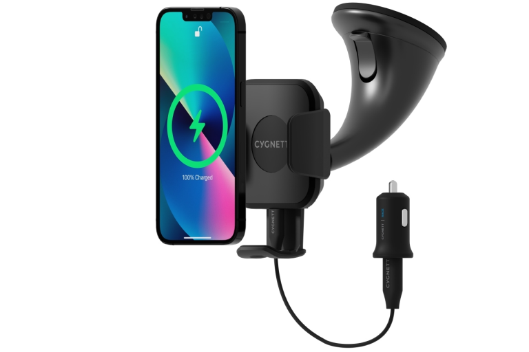 Buy Race 10W Wireless Window Car Charger + QC 3.0 Car Charger