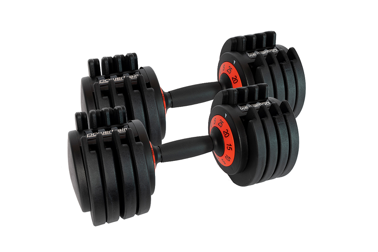 Buy Powertrain Gen2pro Adjustable Dumbbell Set - 50kg 