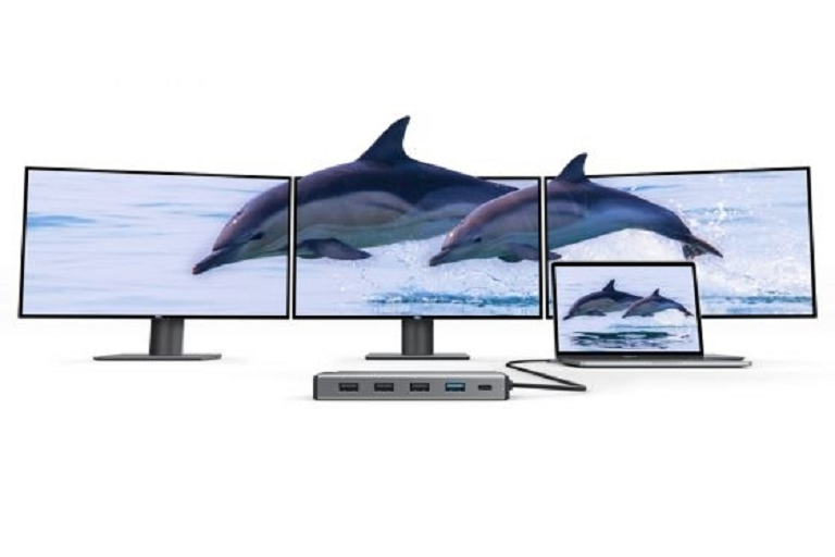 Buy Alogic USBC 12in1 Triple Display Full HD Mini Docking Station