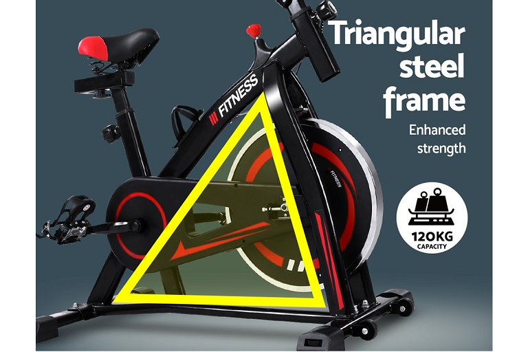 Buy Everfit Exercise Flywheel Spin Bike Harvey Norman AU