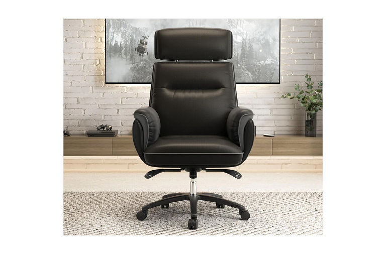 Buy Eureka Royal Executive Sofa Chair - Black | Harvey Norman AU