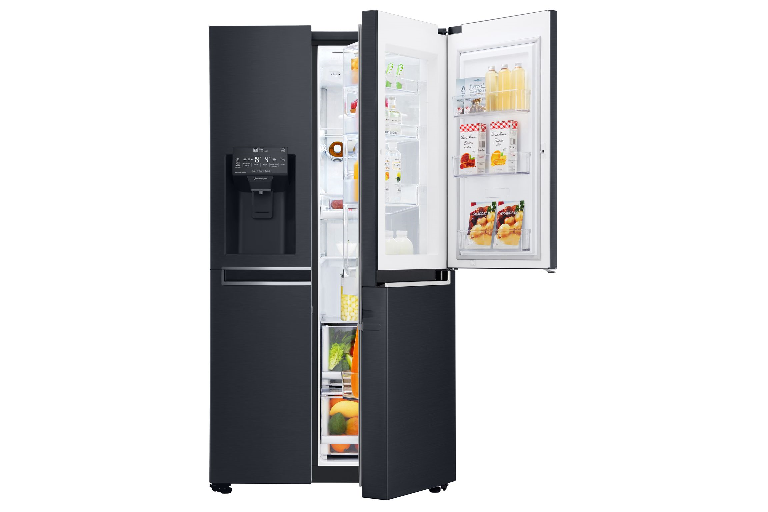 game side by side fridge freezer