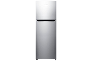 hisense 326l top mount fridge black