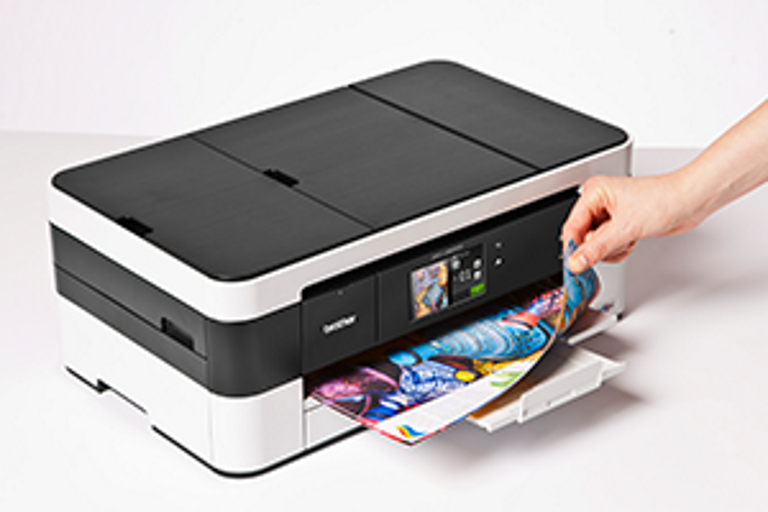 grabbing paper