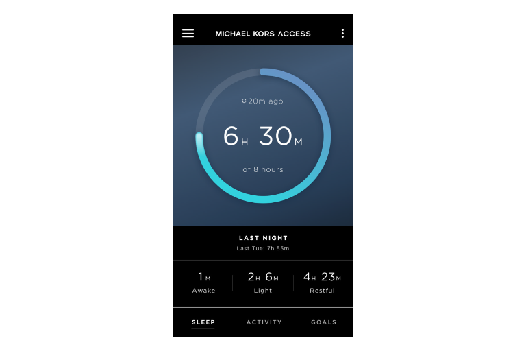 App Sleep tracker