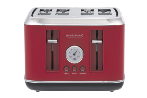 Buy Morphy Richards Boutique Retro Design 4 Slice Toaster - Chili Red ...