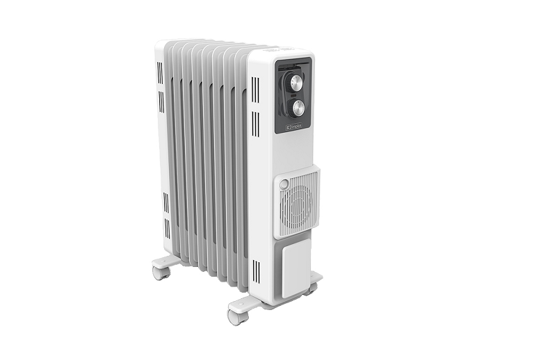 Buy Dimplex 2.4kW Oil Column Heater with Turbo Fan Arctic White/Grey