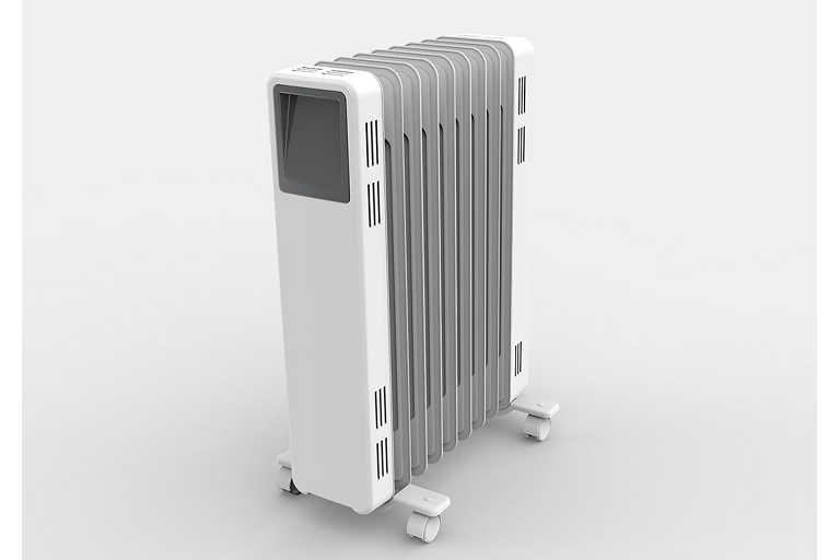 Buy Dimplex 2.4kW Oil Column Heater with Turbo Fan Arctic White/Grey