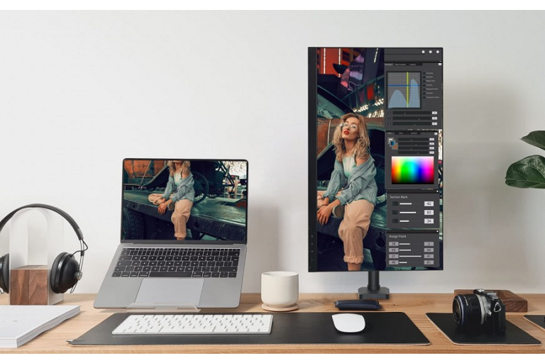 Buy ONE Premium Gas Lift Dual Monitor Arm Harvey Norman AU