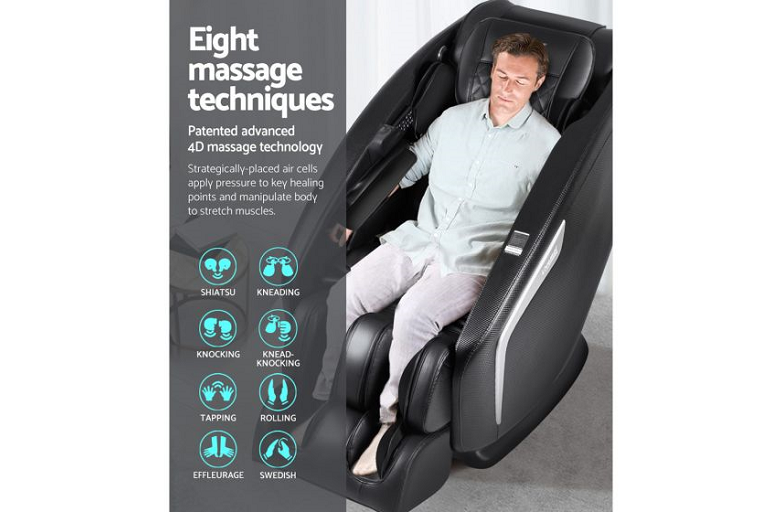 Buy Livemor 4D Electric Body Massage Chair | Harvey Norman AU