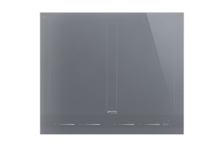 Buy Smeg 600mm Linea 4 Zone Induction Cooktop Silver Ceramic Harvey