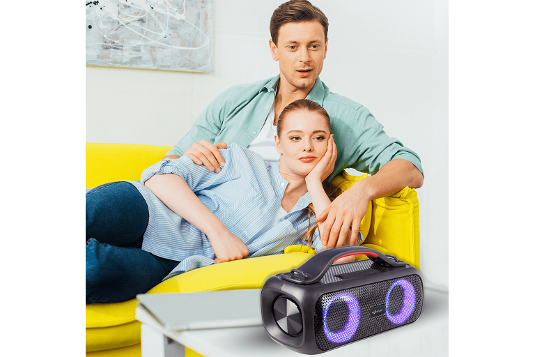 Buy Laser SoundTec 2.0 Channel Mini Boombox Harvey Norman AU