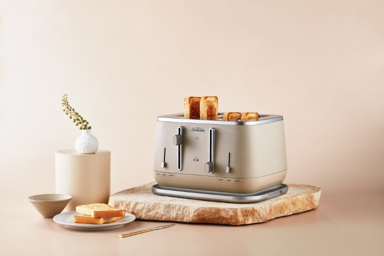 Buy Sunbeam Kyoto 4 Slice Toaster Beige Harvey Norman AU