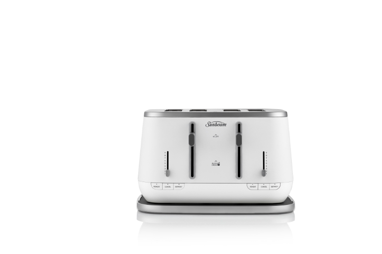 Buy Sunbeam Kyoto 4 Slice Toaster White Harvey Norman AU