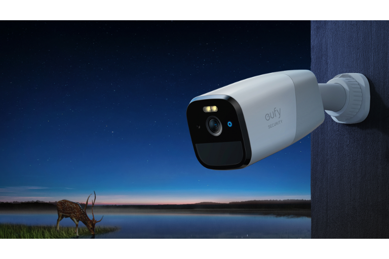 Buy eufy Security 2K 4G LTE Starlight Camera Harvey Norman AU