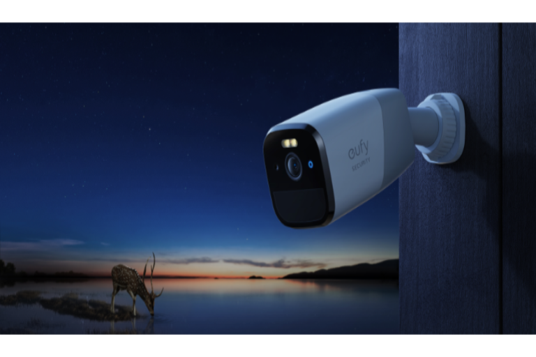 Buy eufy Security 2K 4G LTE Starlight Camera Harvey Norman AU