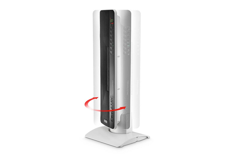 Buy DeLonghi 2400W Digital Ceramic Tower Heater Harvey Norman AU