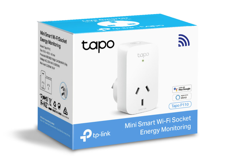 Buy TP-Link Tapo Mini Smart WiFi Socket with Energy Monitoring | Harvey ...