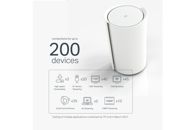 Buy TPLink AX5400 Whole Home Mesh WiFi 6 Modem Router Harvey Norman AU