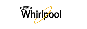 Whirlpool 30L Flatbed Microwave with Grill - Black 1 Logo