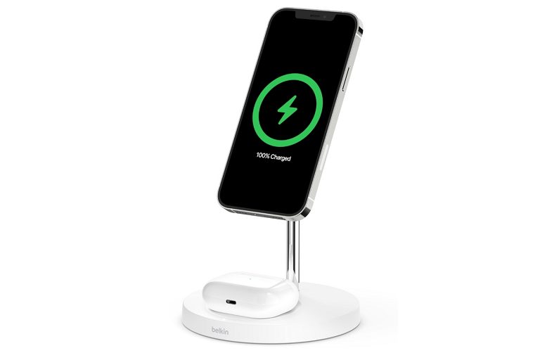Buy Belkin BoostCharge Pro 2in1 Wireless Charger Stand with MagSafe