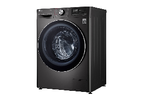 LG Series 9 10kg Front Load Washing Machine with Turbo Clean 360 - Black Steel Product Hero