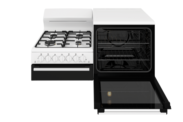 Buy Westinghouse Elevated Gas Freestanding Cooker with Right Hand Oven Harvey Norman AU