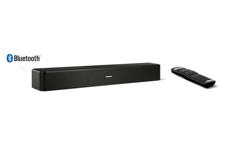 The Bose Solo 5 Sound System with remote