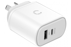 Buy Cygnett PowerPlus 32W USB-C Wall Charger with Dual Ports & Power ...