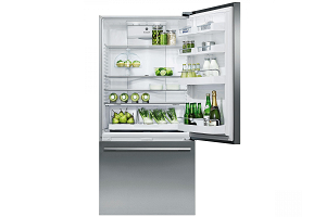 The Fisher & Paykel 519L Right Hinge Bottom Mount Fridge