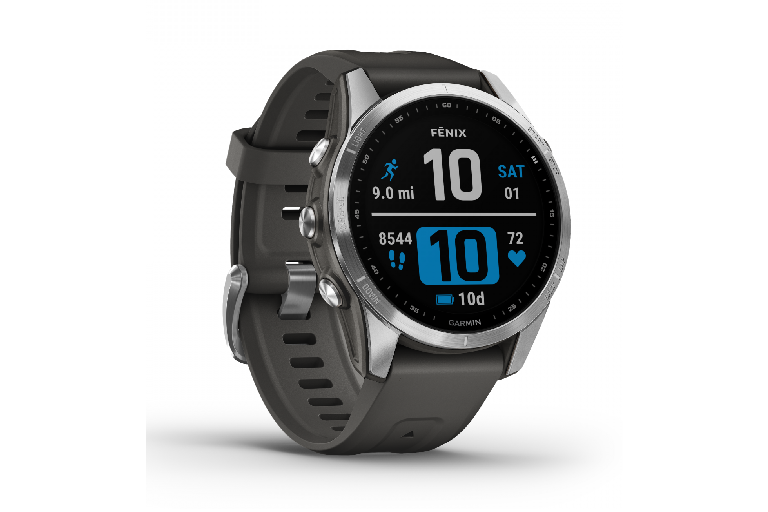 Buy Garmin Fenix 7 Watch - Silver with Graphite Band | Harvey Norman AU