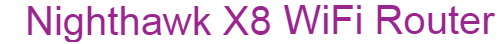 Nighthawk X8 logo.